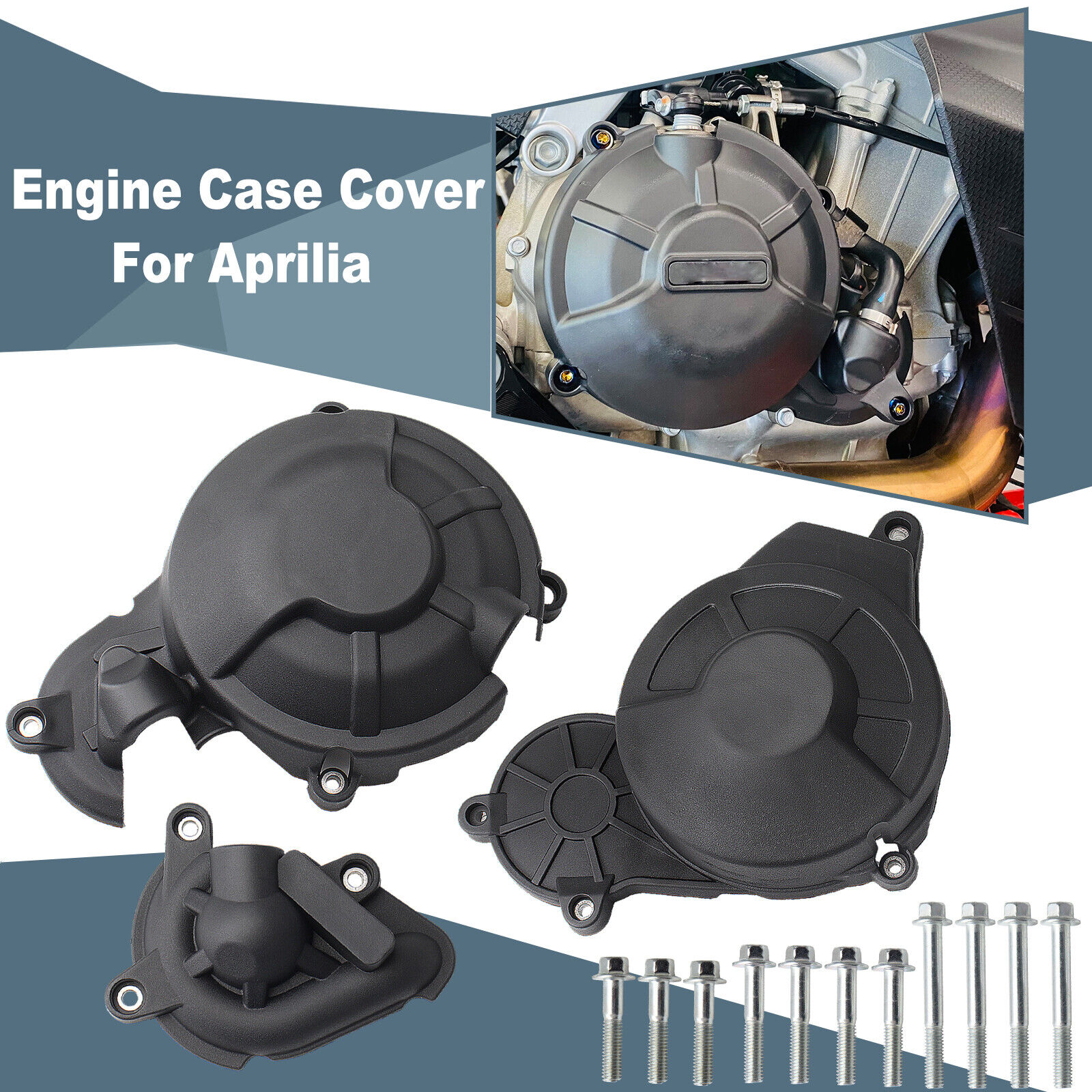 Motorcycle Gearbox - حراس محرك ل Aprilia RS660 ،