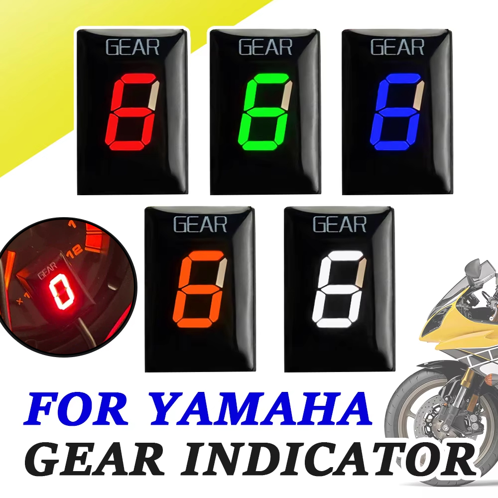 Motorcycle Gear Indicator - لياماها YZF-R1 YZFR1 YZF-R6 YZF-R6S YZFR6