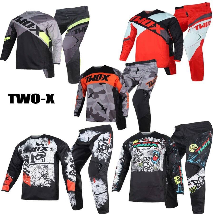 Motorcycle Gear For Kids - مجموعة ملابس موتوكروس جديدة للأطفال، بدلة