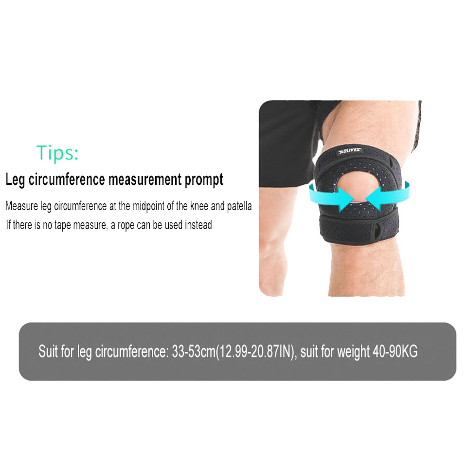 AOLIKES 1 قطعة دعامة الركبة ال - مراجعة Knee Guard Hard وسعره