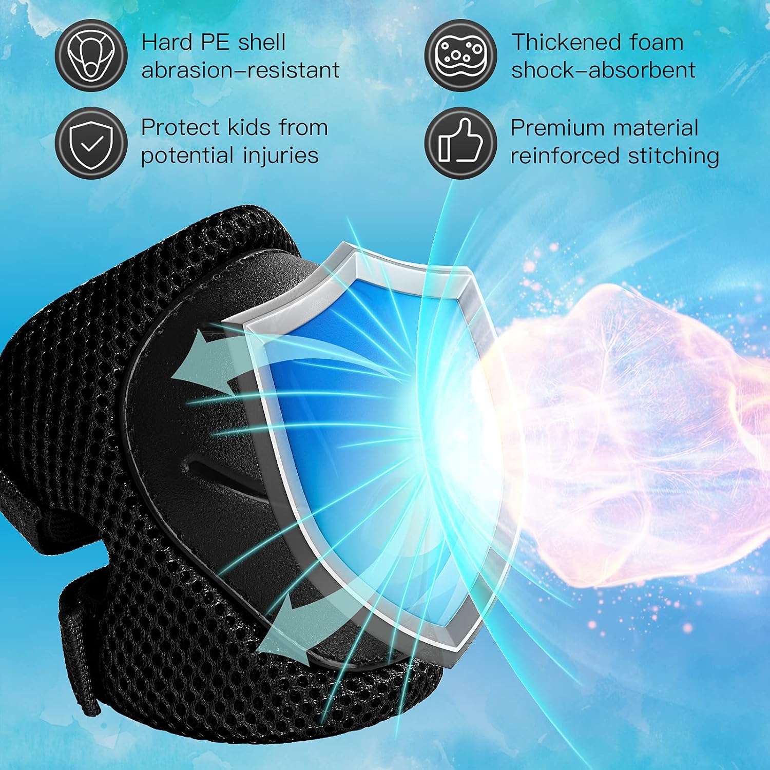 مجموعة معدات حماية للأطفال مكو - مراجعة Knee Guard Hard وسعره