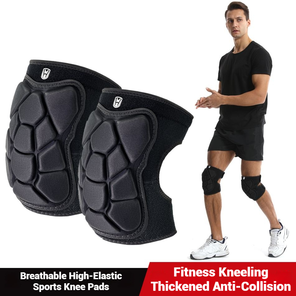 WOSWEIR-وسادات الركبة الرياضية - مراجعة Knee Guard Hard وسعره