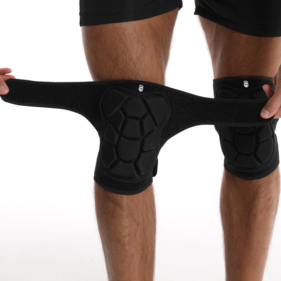 WOSWEIR-وسادات الركبة الرياضية - مراجعة Knee Guard Hard وسعره