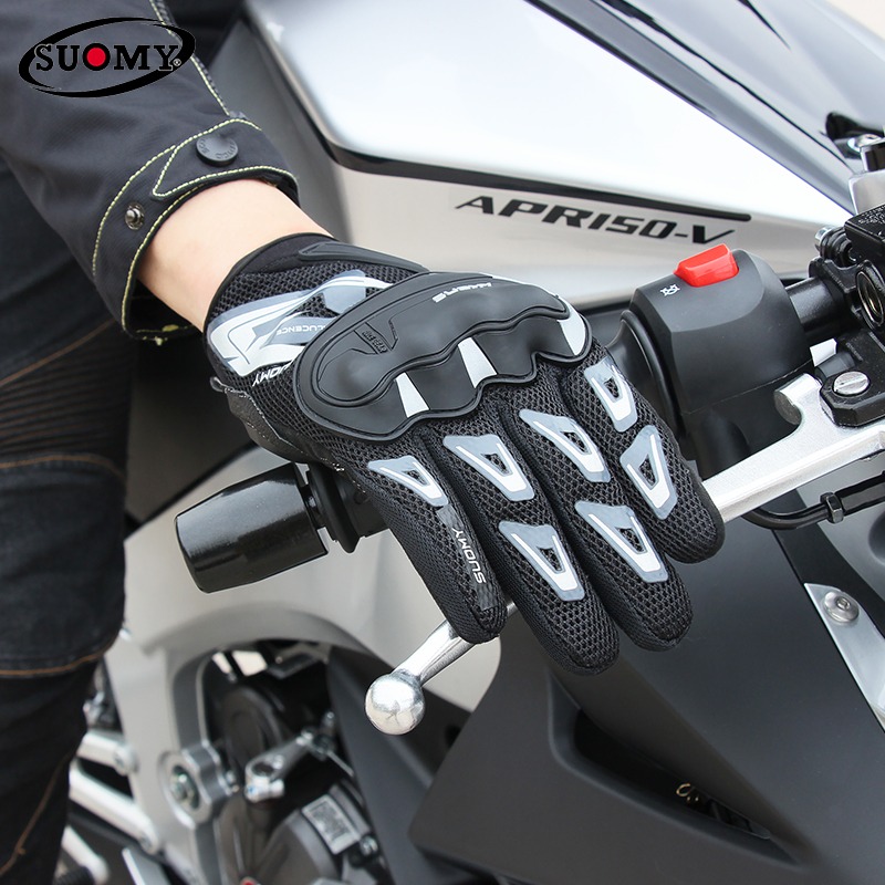 قفازات SUOMY الصيفية للدراجات  - مراجعة Xxl Motorcycle Gear وسعره
