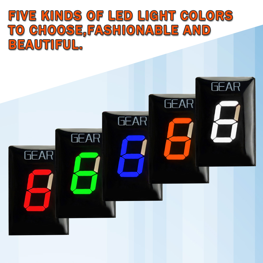 ملحقات الدراجة النارية Kawasak - مراجعة Motorcycle Gear Indicator وسعره