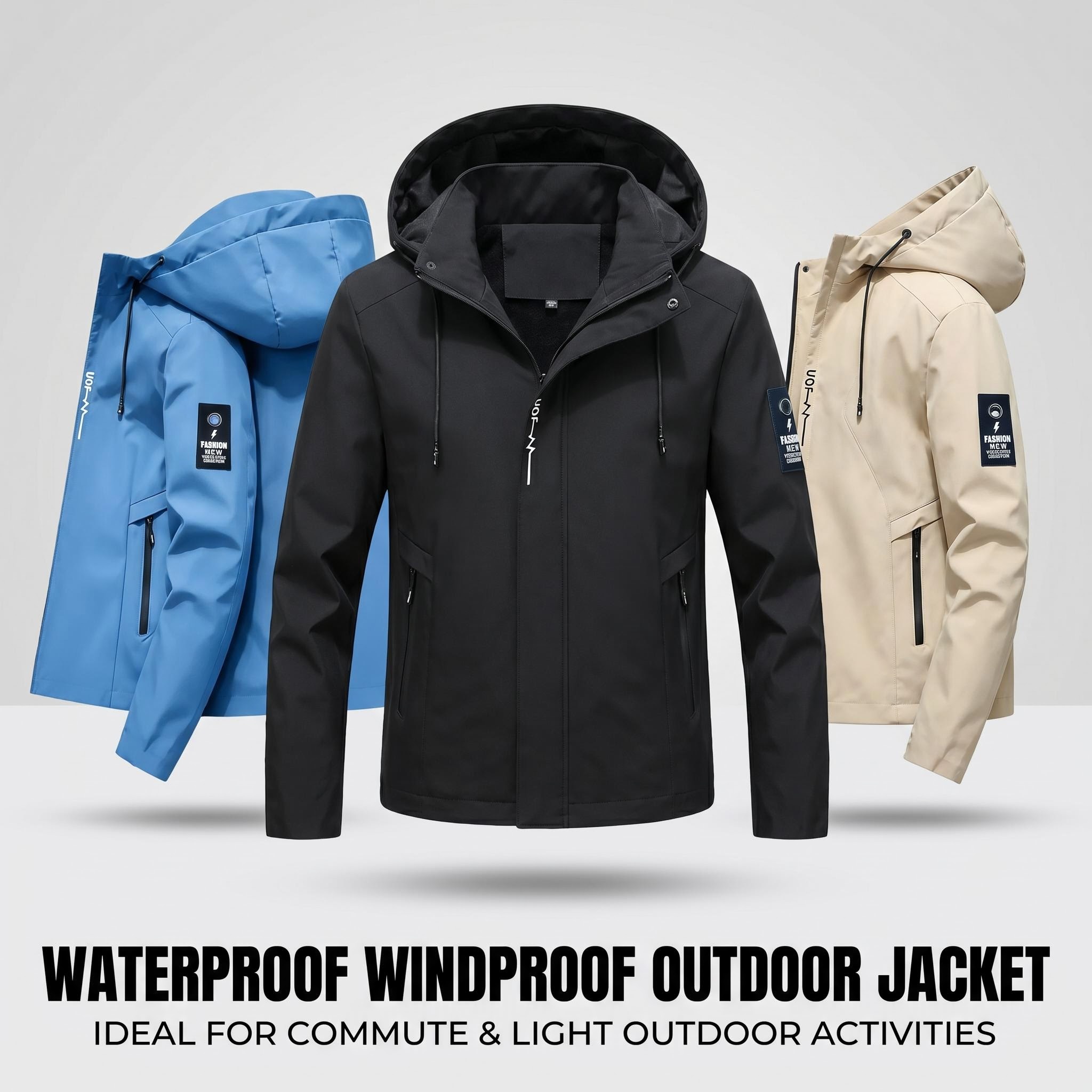 سترة رجالية بغطاء للرأس مطبوع  - مراجعة Motorcycle Gear Hoodie وسعره