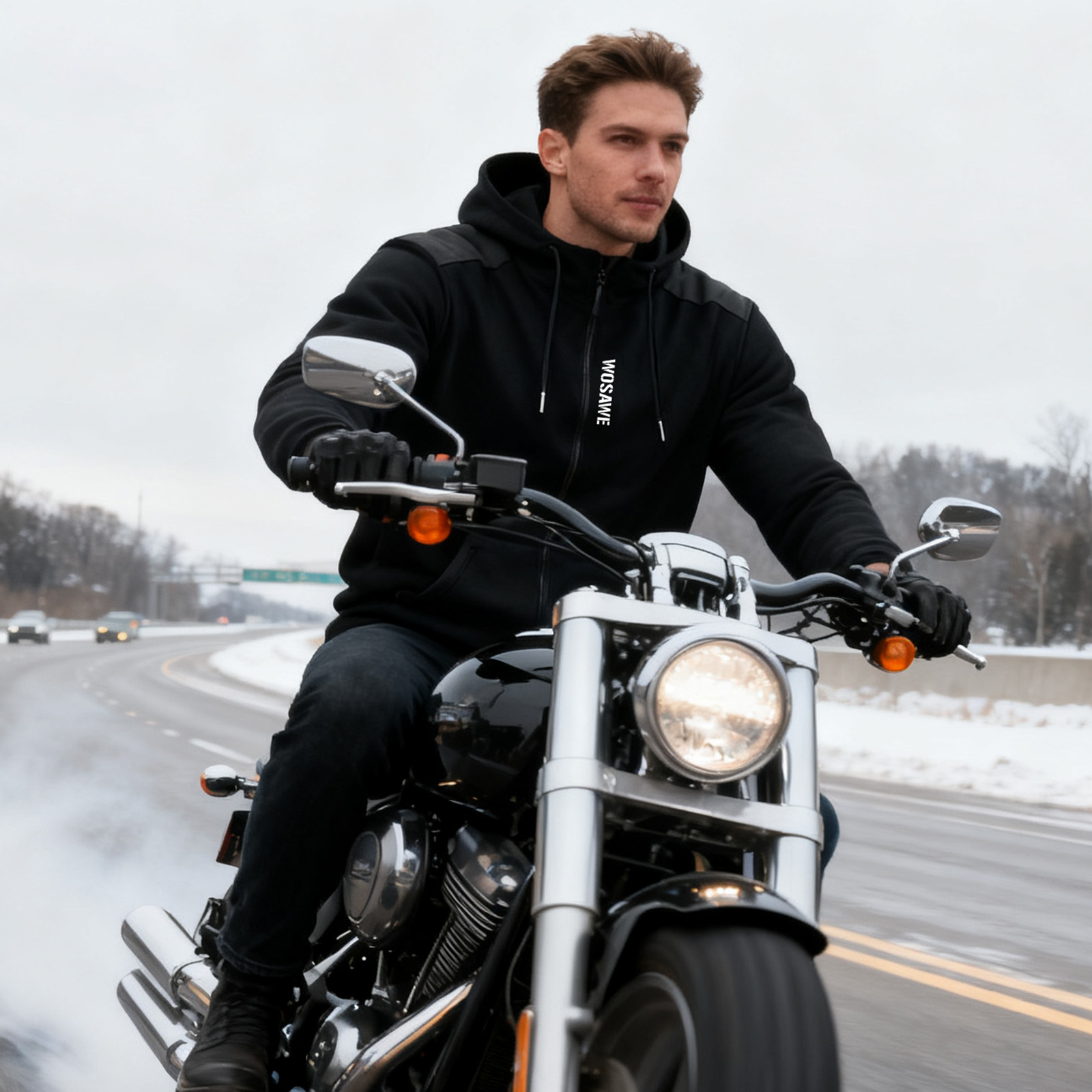 سترة دراجات نارية من WOSAWE، ج - مراجعة Motorcycle Gear Hoodie وسعره