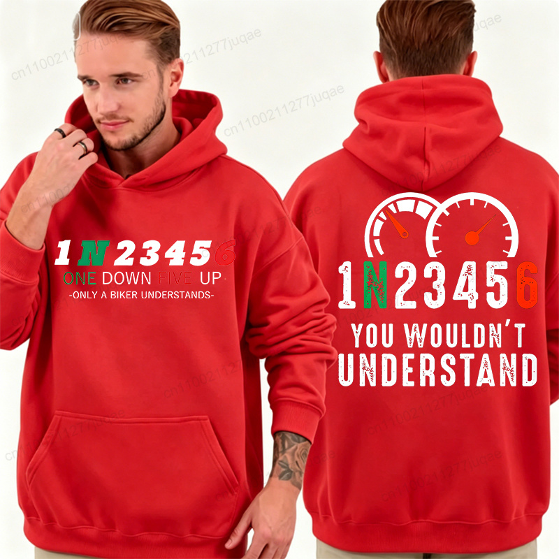 هودي رجالي عصري جديد، 1N23456، - مراجعة Motorcycle Gear Hoodie وسعره