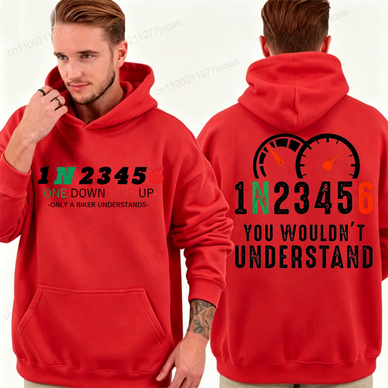 هودي رجالي عصري جديد، 1N23456، - مراجعة Motorcycle Gear Hoodie وسعره